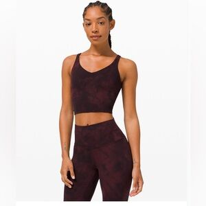 Lululemon Align Tank Diamond Dye Cassis Black